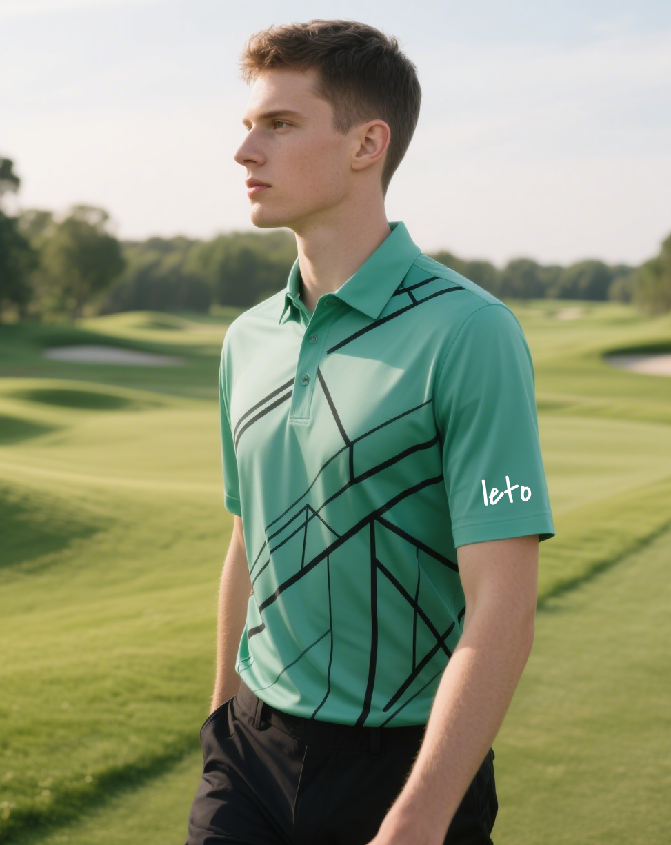 Custom golf apparel manufacturing with low minimum order quantities, perfect for startups looking to create premium golf clothing