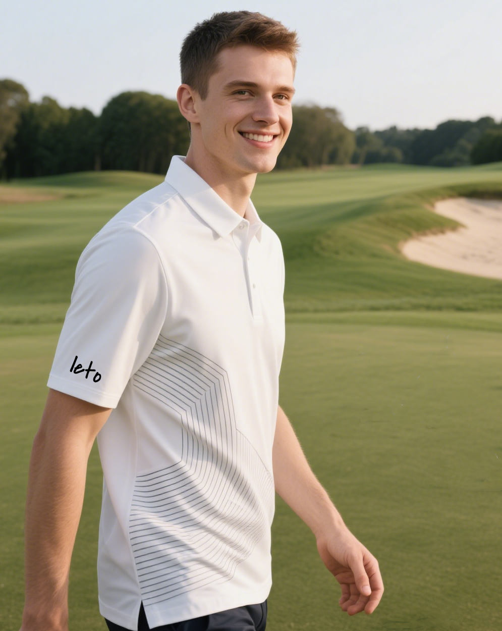 Sustainable golf apparel crafted with eco-friendly materials like organic cotton and recycled fabrics for eco-conscious golfers