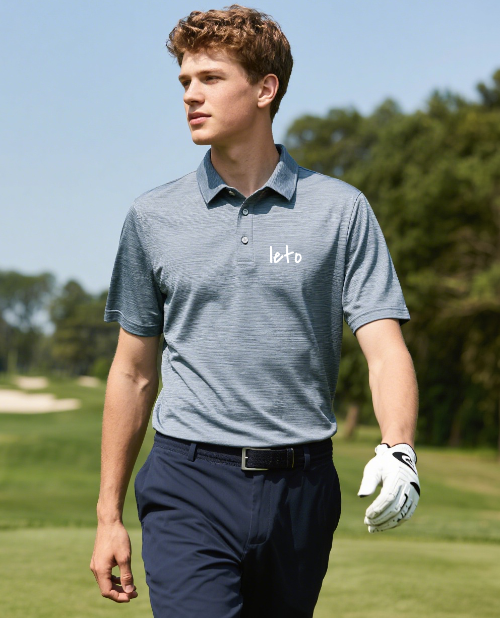 Golf apparel made from recycled polyester fabric-environmentally sustainable, with excellent performance and durability, providing golf enthusiasts with comfortable and fashionable choices