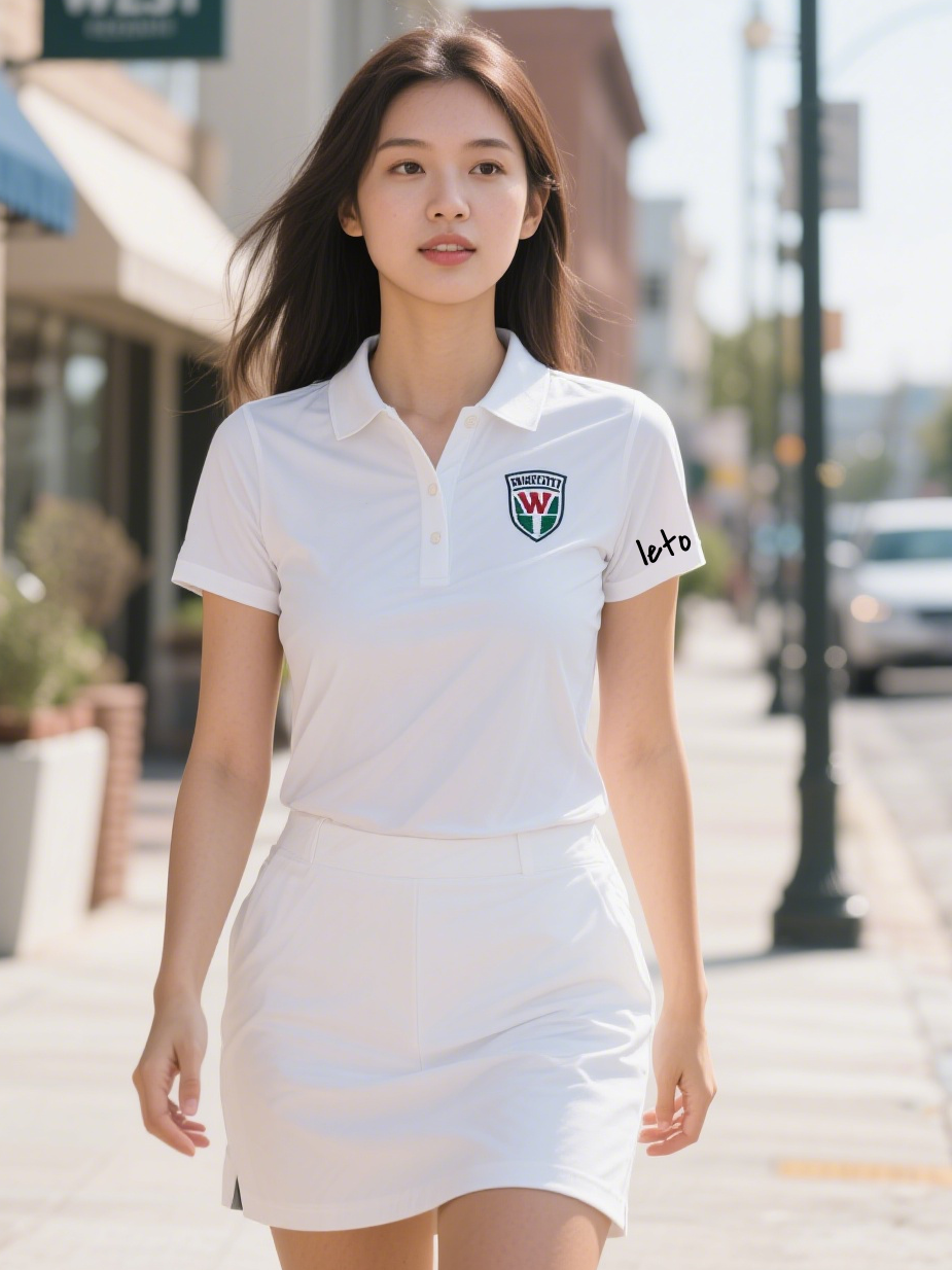 Country club uniform redesign featuring stylish, high-quality polos, trousers, and outerwear for modern, elegant branding.