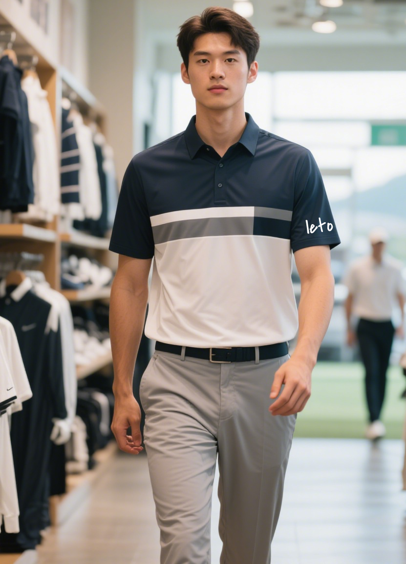 Customized golf apparel with personalized designs, logo embroidery, and premium fabrics for unique style and performance