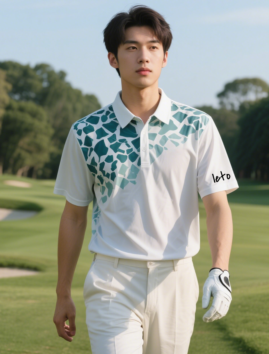 Custom golf apparel manufacturing with low minimum order quantities, perfect for startups looking to create premium golf clothing