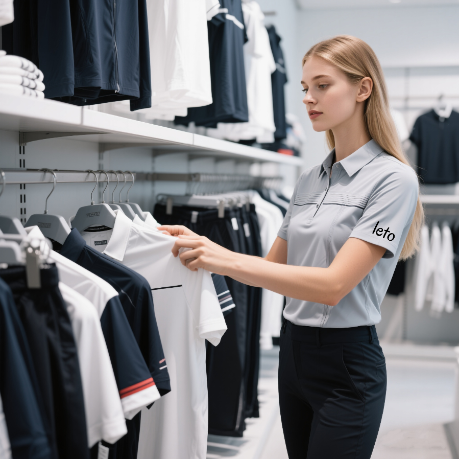 High-quality golf shirts available at factory wholesale prices, ideal for bulk orders, custom designs, and team apparel.