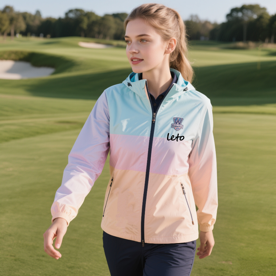 Golf jacket manufacturing service offering custom designs and high-performance fabrics for stylish and durable outerwear on the course.